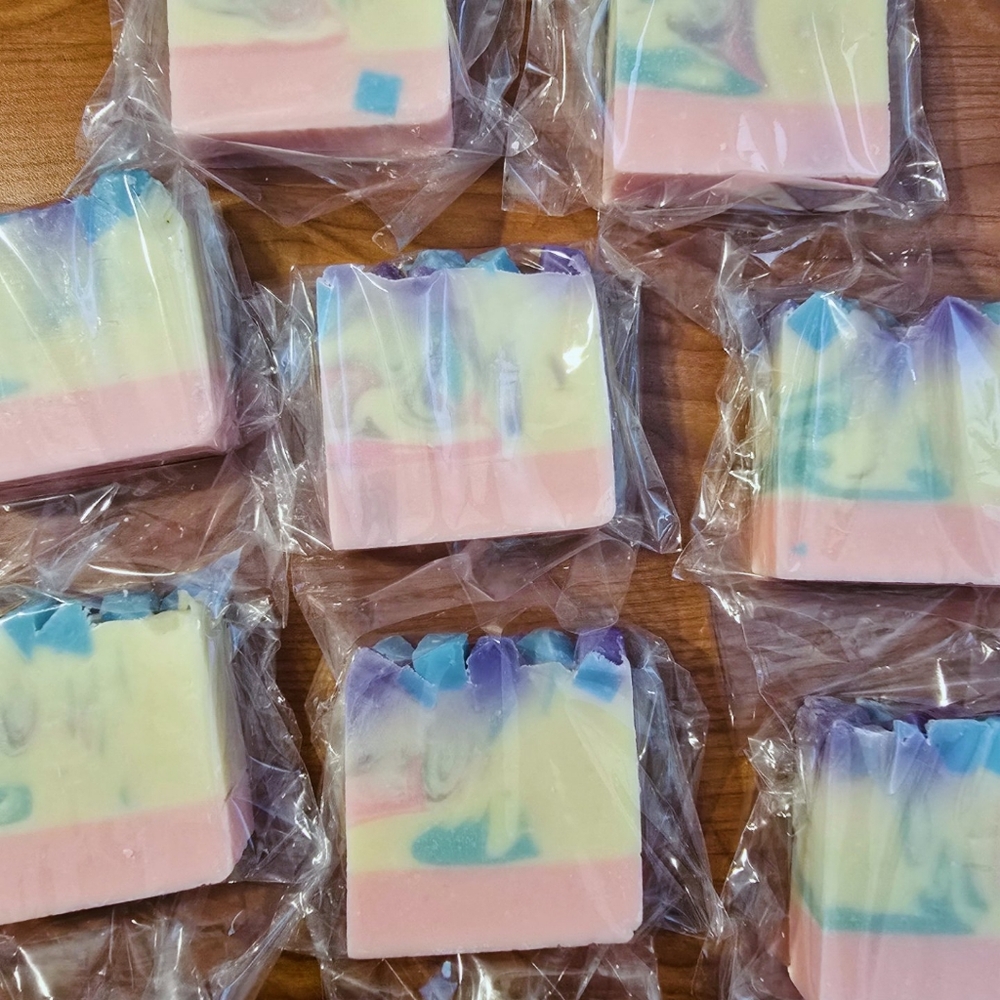 Handcrafted shea butter soap!